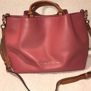 Dooney & Bourke Lrg City Barlow Satchel Dusty Rose